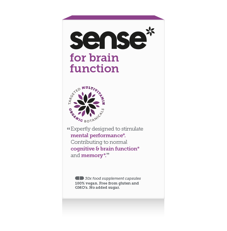 sense for brain function superfood supplement powders and mutivitamin capsules