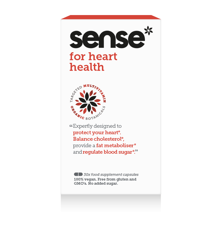 sense for heart health superfood supplement powders and mutivitamin capsules