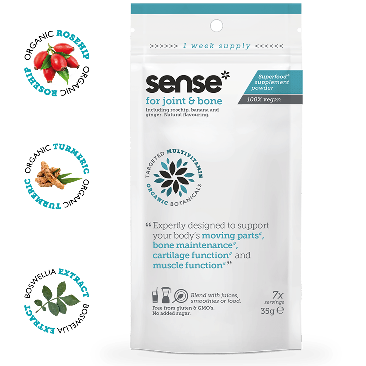 sense* for joint & bone superfood supplement powder — 35g